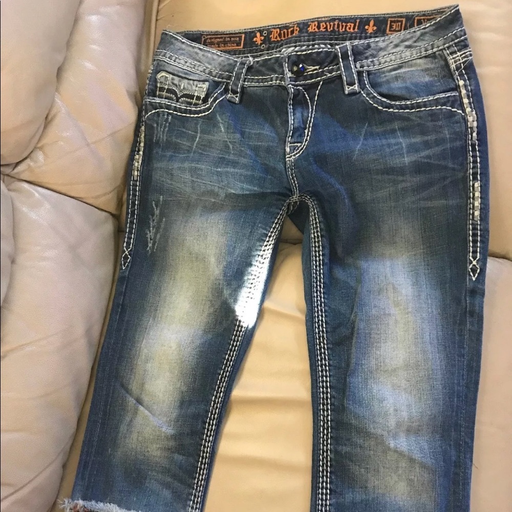 Women’s rock revival Capri size 30